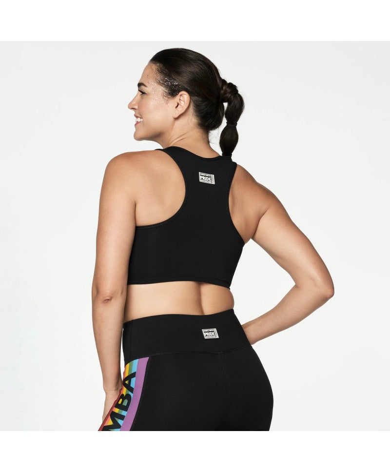 Zumba With Pride Crop Tank Z24