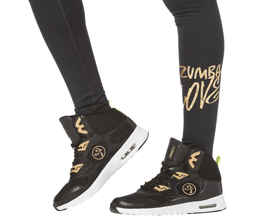 Zumba Love Rushed High Waisted Leggings  B7