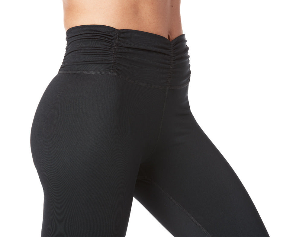 Zumba Love Rushed High Waisted Leggings  B7