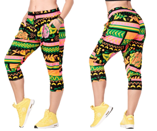 Zumba Dance Tribe Capri Harem Pants (Z1)